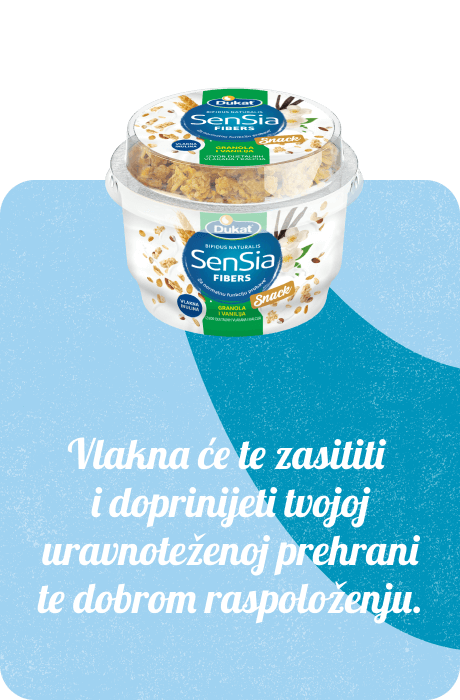 Vlakna će te zasititi i doprinijeti tvojoj uravnoteženoj prehrani te dobrom raspoloženju.